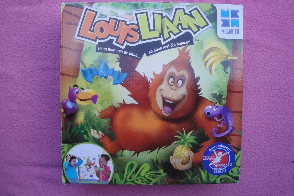 LOUIS LIAAN BORDSPEL VAN MEGA BLUE Voor 2of meer sp.3.50euro, Een of twee spelers, Ophalen of Verzenden, Zo goed als nieuw, Reisspel