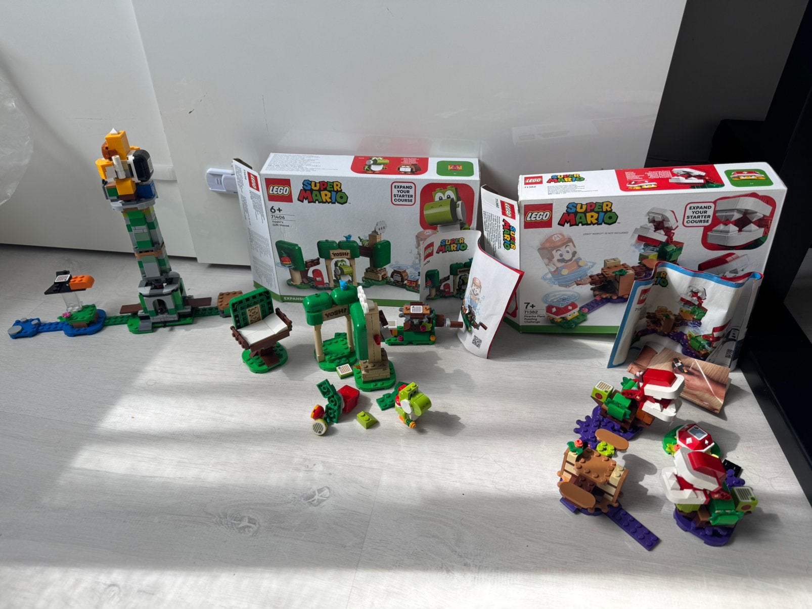 Super mario lego sets 5 stuks, Ophalen of Verzenden, Zo goed als nieuw