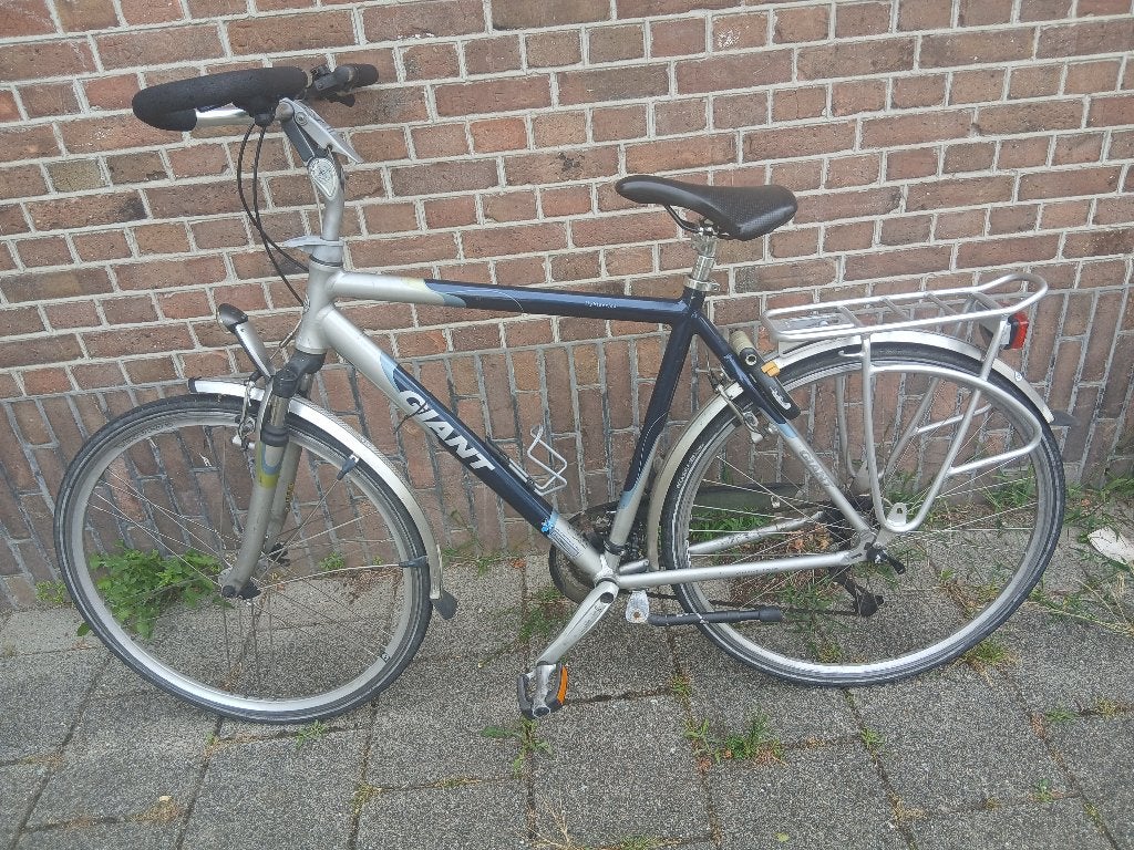 Fiets, Fietsen en Brommers, Gebruikt, Velgrem, Versnellingen, 56 cm of meer