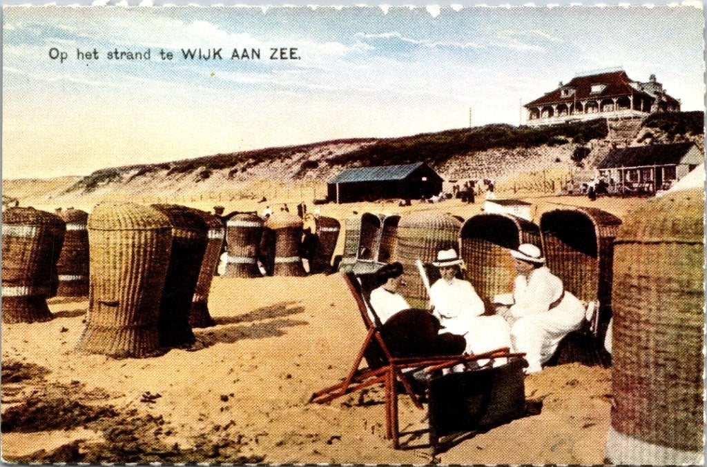 Wijk aan Zee - 12 oude ansichtkaarten, Verzenden, 1940 tot 1960, Gelopen, Noord-Holland