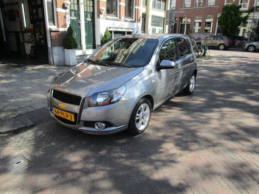 Chevrolet Aveo 1.2-16V LS 5-Drs  Airco  88000 KM, Auto's, Voorwielaandrijving, Stof, 40 €/maand, Aveo