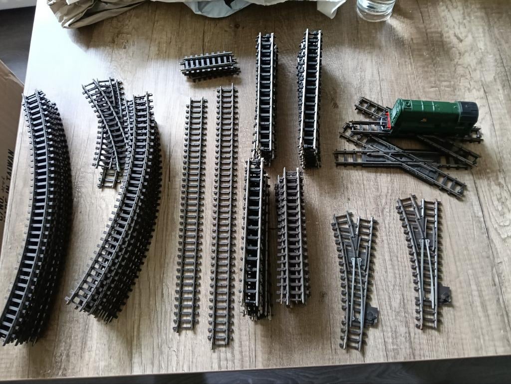 Oude Triang trein, Verzamelen, Speelgoed, Ophalen of Verzenden, Gebruikt