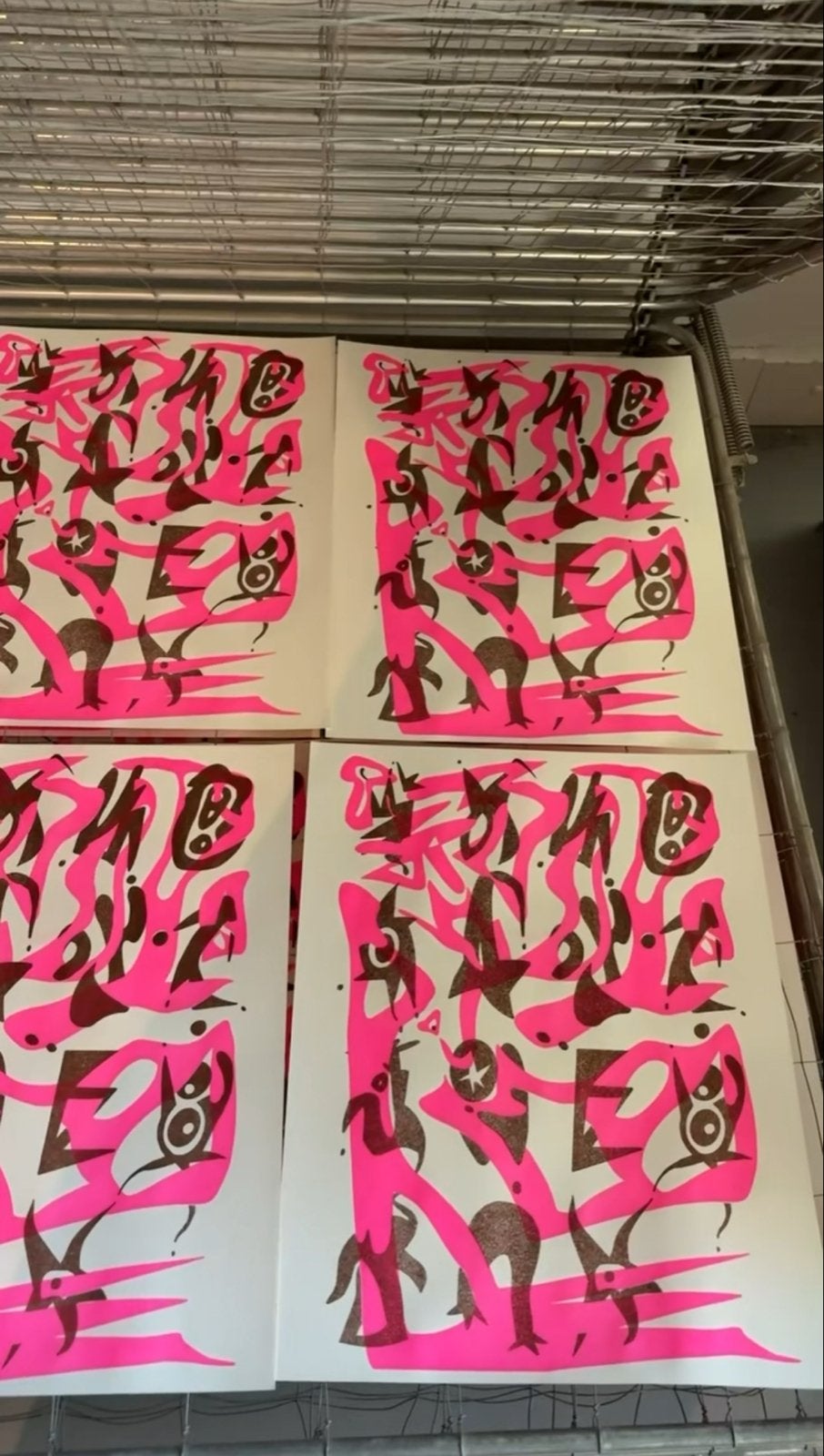 Riso print poster, Rechthoekig Staand, Verzenden, Nieuw, A1 t/m A3