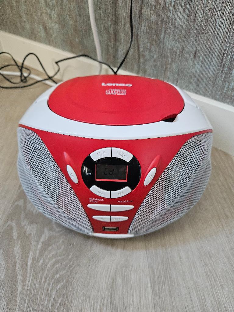 Lenco radio/CD speler met USB, Ophalen of Verzenden, Gebruikt, Radio, Met cd-speler