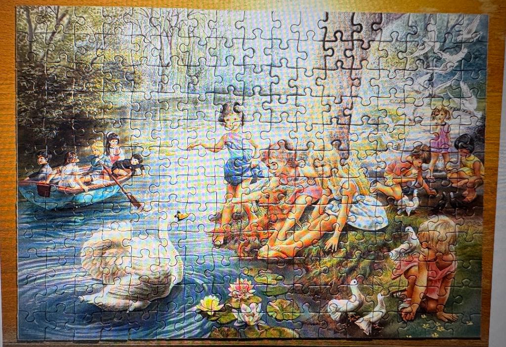 Ravensburger legpuzzel Martine, vintage, 200 st., compleet, Gebruikt, Ravensburger Verlag GmbH., 6 jaar of ouder, Info@ravensburger.de