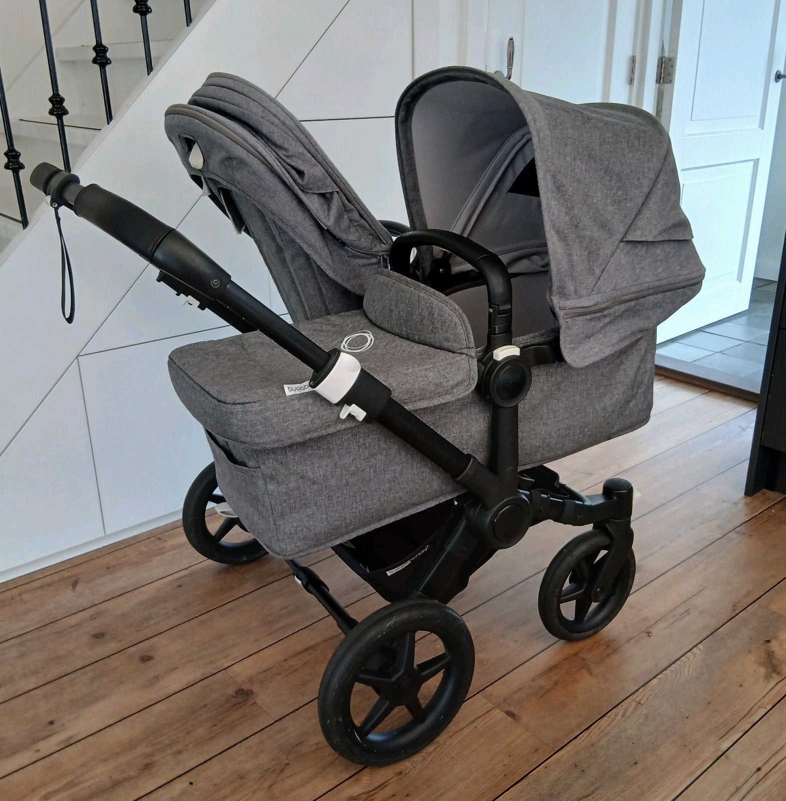 Nette Bugaboo Donkey 3 Duo kinderwagen, Kinderen en Baby's, Tweelingen en Meerlingen, Ophalen, Kinderwagen of Buggy