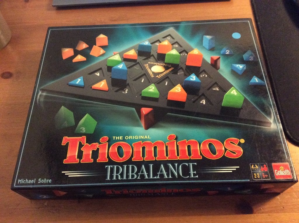 Triominos Tribalance Evenwicht Bordspel van Goliath, Hobby en Vrije tijd, Gezelschapsspellen | Bordspellen, Een of twee spelers