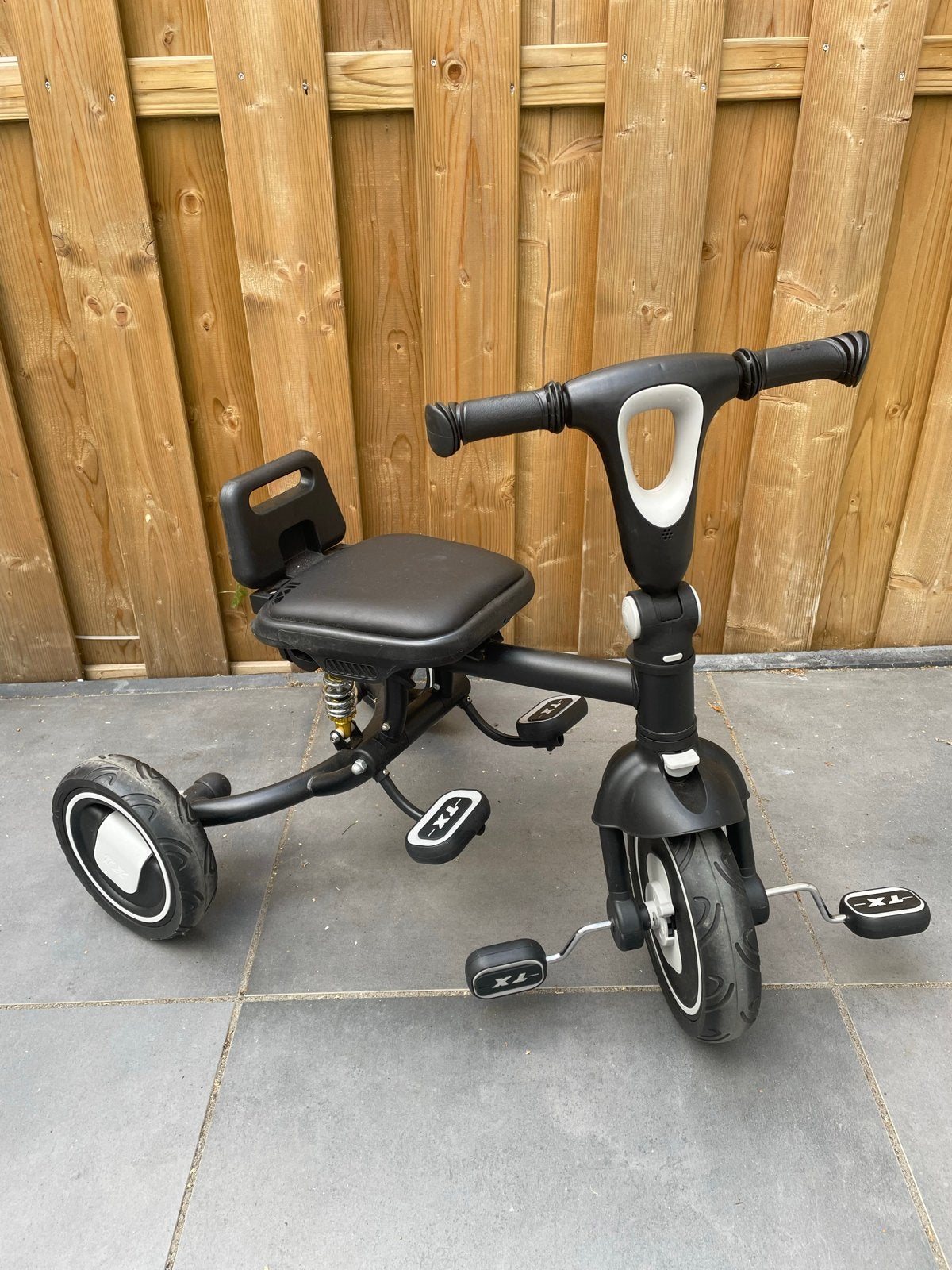Tryco 4-in-1 Driewieler met Duwstang en Zonnekap, Ophalen of Verzenden, Zo goed als nieuw, Overige typen