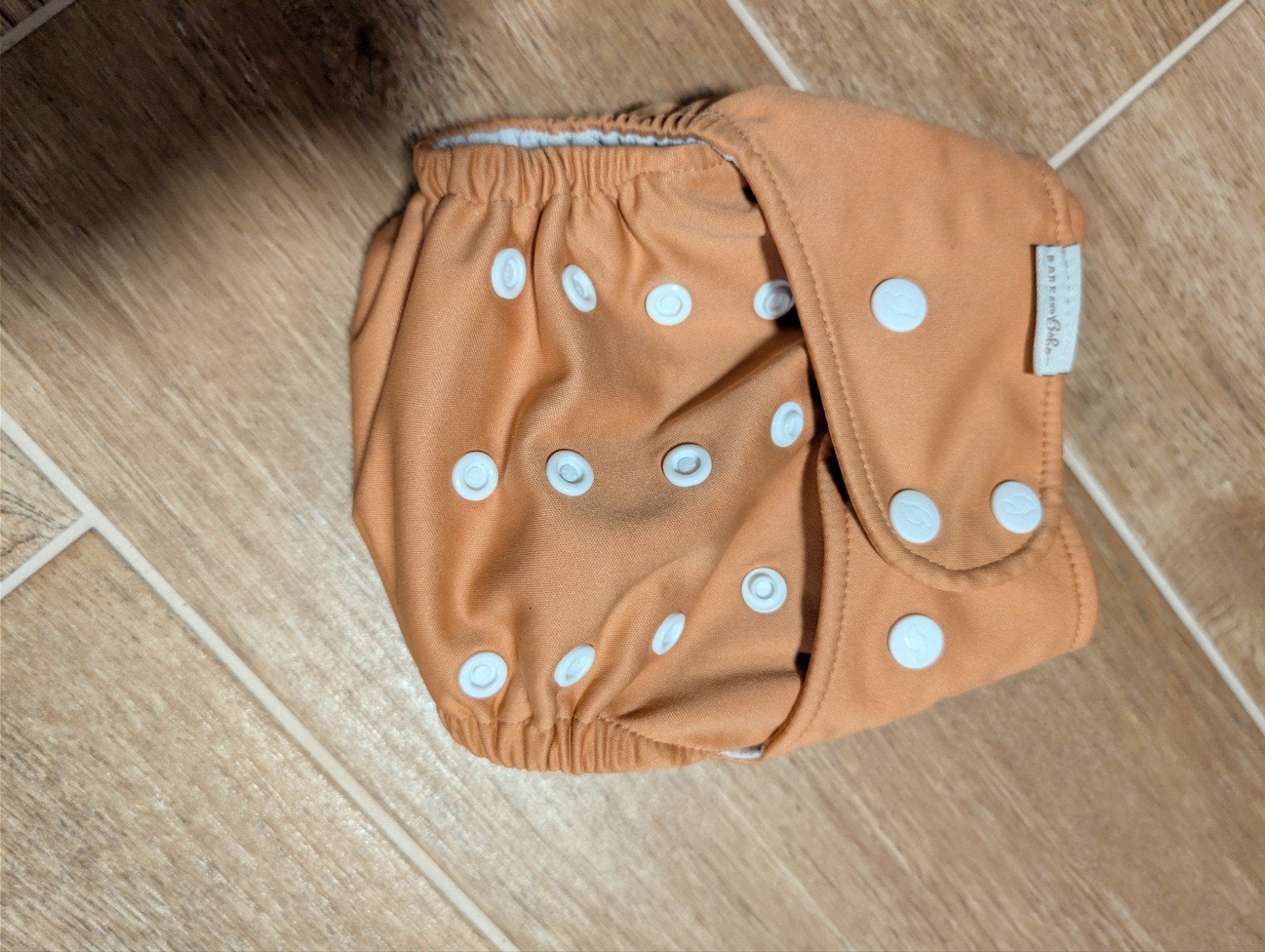 Bare and Boho SIO luier met bamboe inlegger - Caramel, Ophalen of Verzenden, Zo goed als nieuw