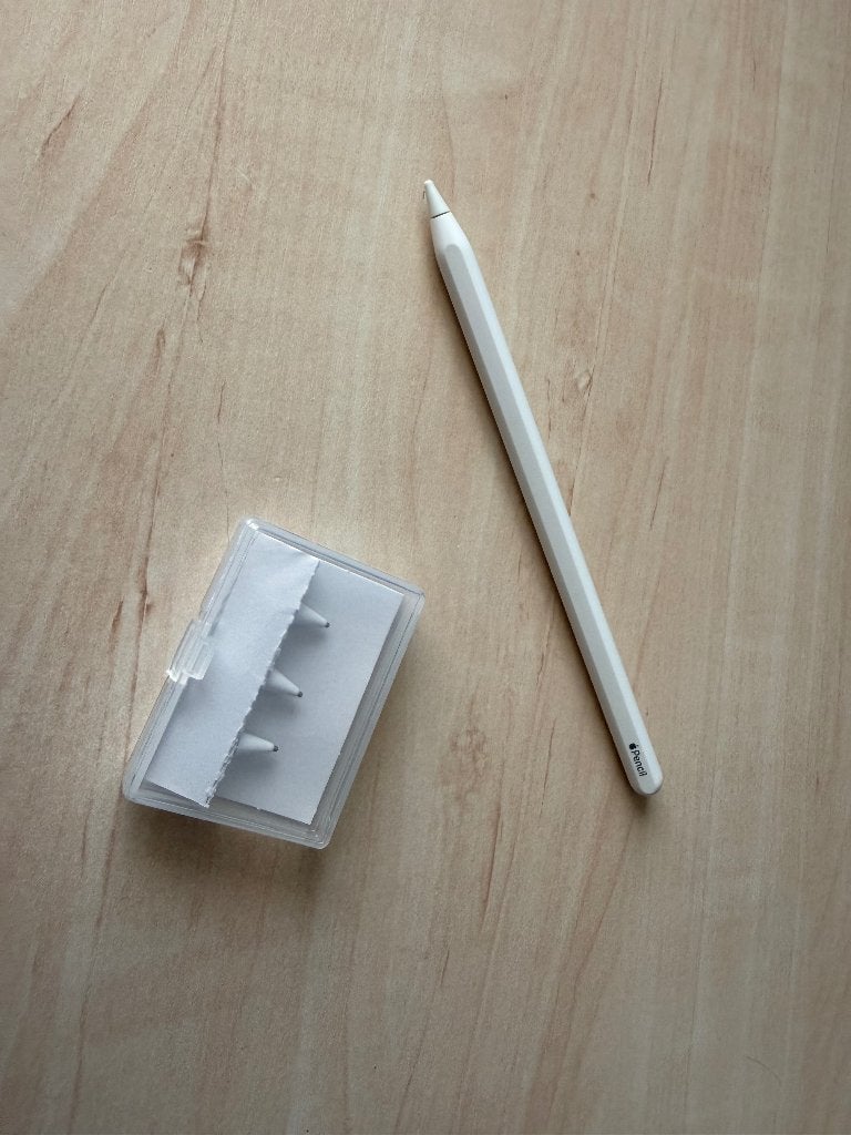 Originele Apple Pencil 2 + tips, Hobby en Vrije tijd, Tekenen, Ophalen of Verzenden, Zo goed als nieuw, Overige typen