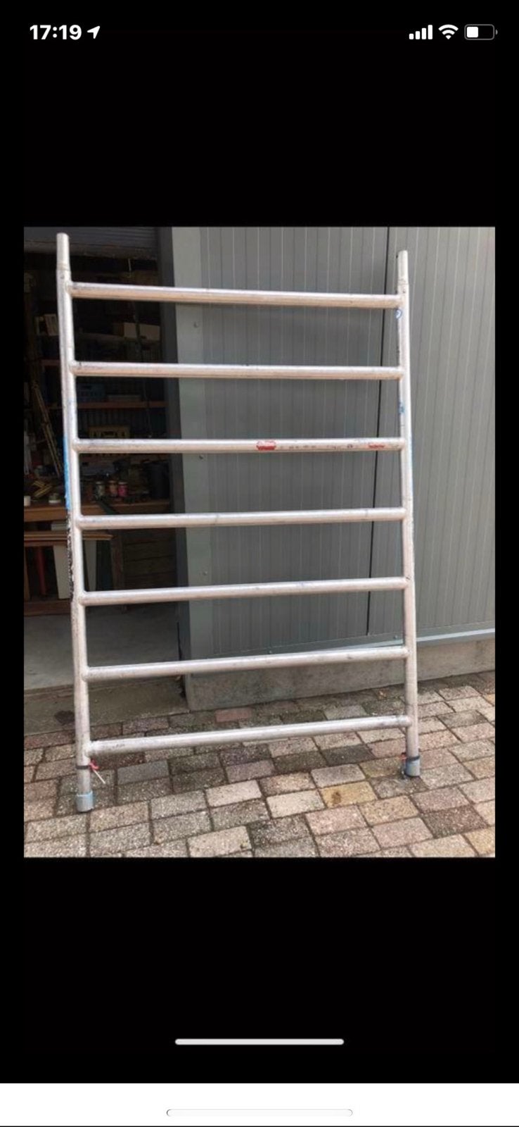 Altref Aluminium Steiger jukken, Doe-het-zelf en Verbouw, Steigers, Ophalen of Verzenden, Rolsteiger of Kamersteiger, 5 meter of hoger