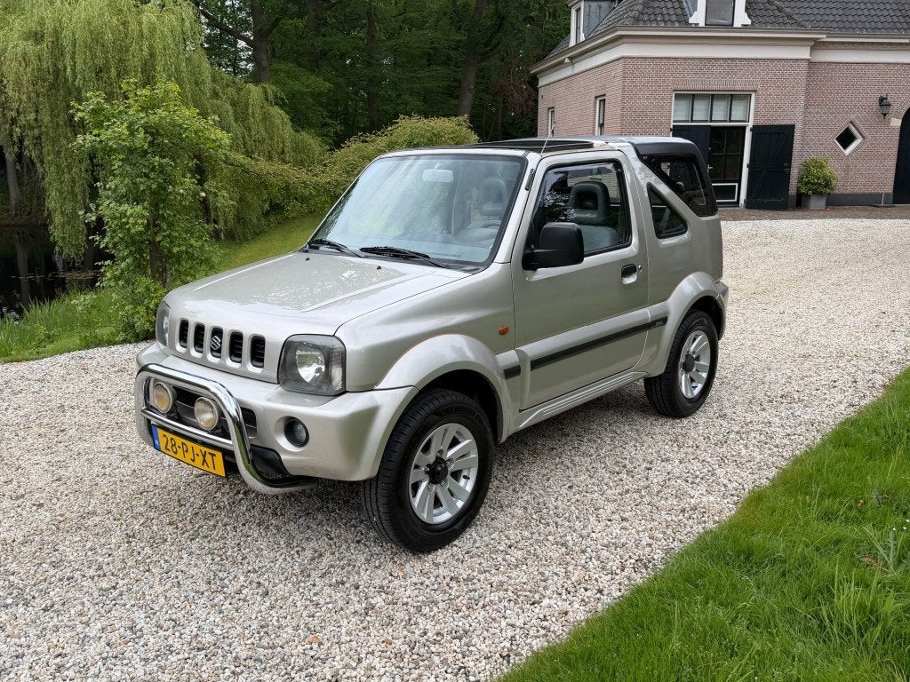 Suzuki JIMNY 1.3 JLX Cabriolet 4x4 Origineel NL #COOL, Auto's, 13 km/l, Cabriolet, 4 stoelen, Bedrijf