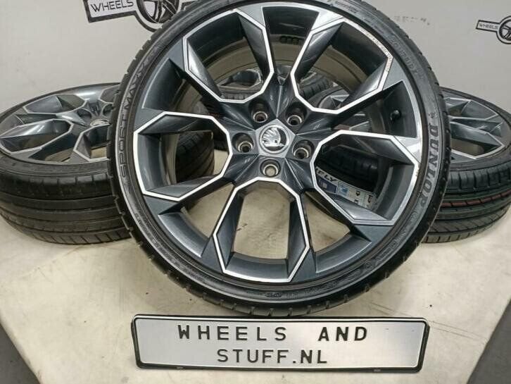 skoda xtreme lichtmetaal velgen 19"inch 5x112, Ophalen, Nieuw, 19 inch, Banden en Velgen