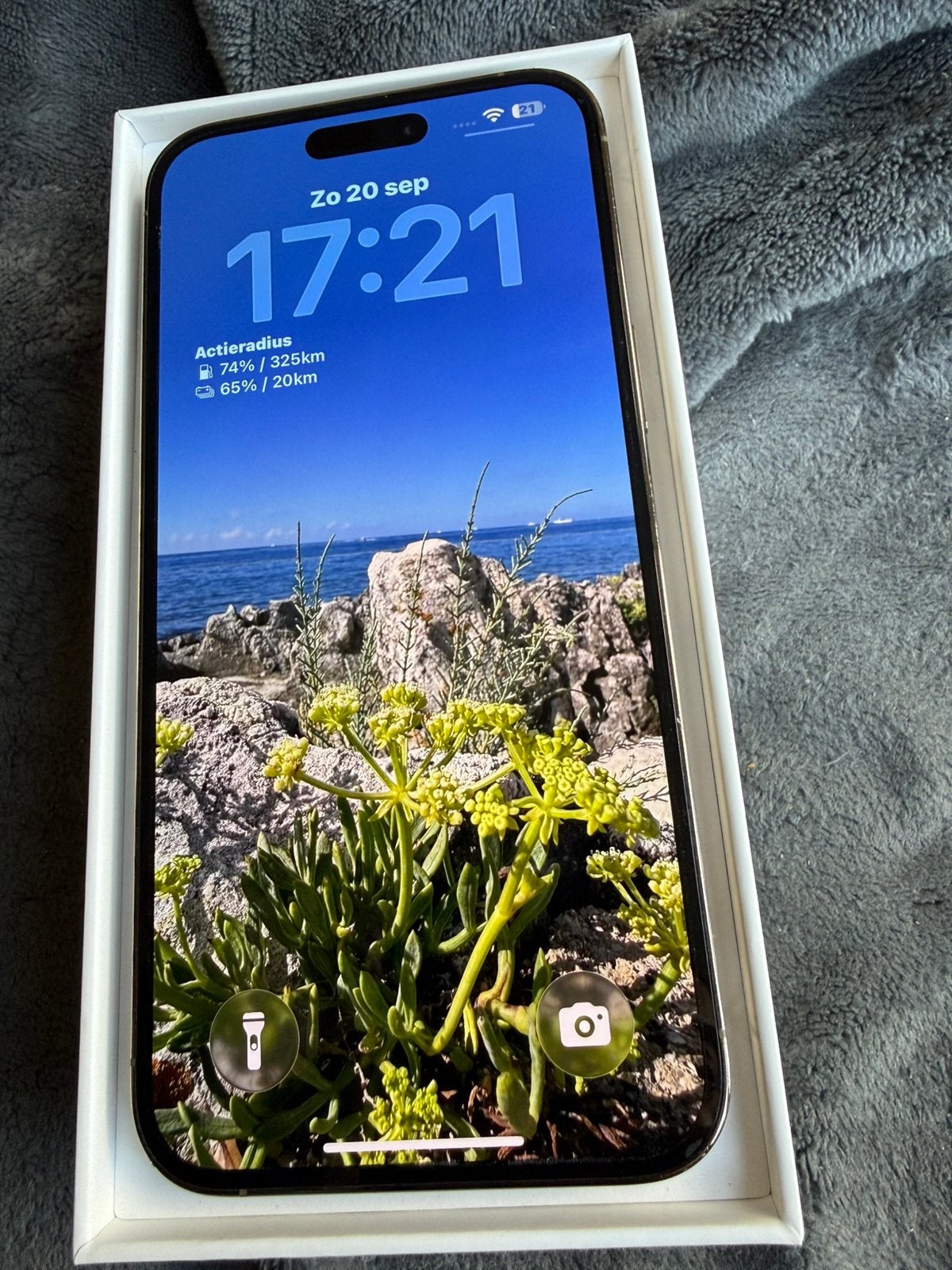 iPhone 14 Pro Max Gold 128GB krasvrij in uitstekende