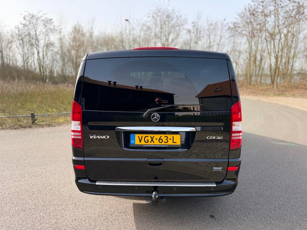 Mercedes-Benz Viano 3.0 CDI V6 AMBIENTIE 5 PERS DUBBEL-CABIN, Auto's, Euro 5, Achterwielaandrijving, Gebruikt, Zwart