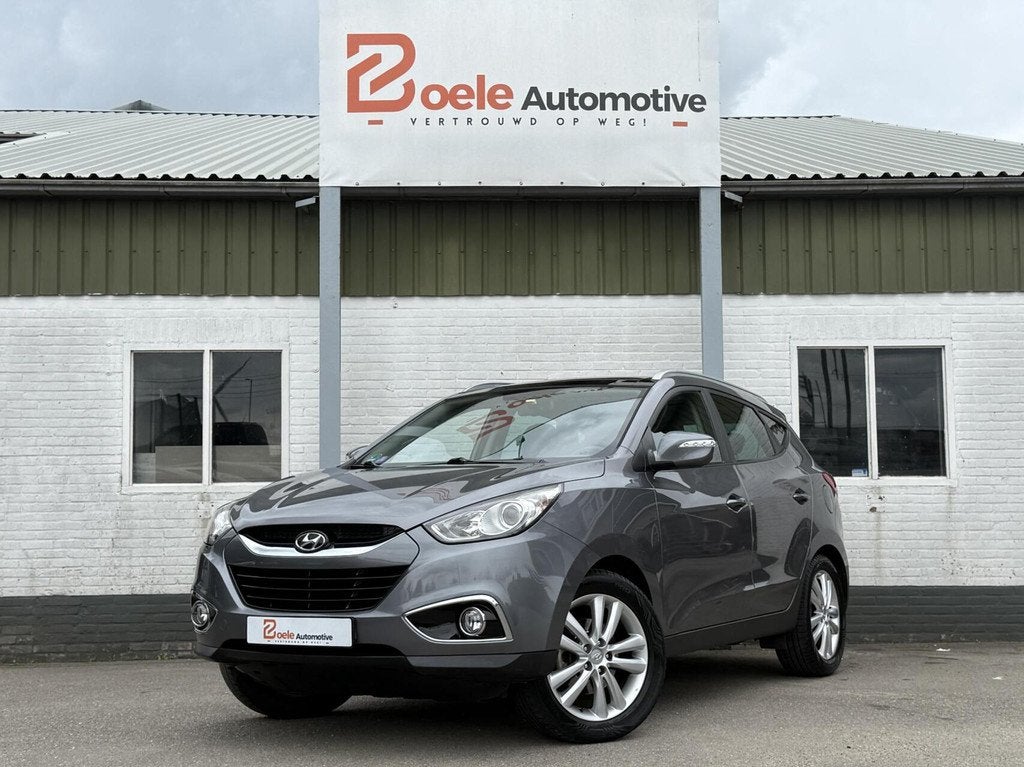 Hyundai ix35 2.0i i-Catcher Aut / Full Options! / Pano. dak, Auto's, Hyundai, Gebruikt, Zwart, 4 cilinders, 163 pk