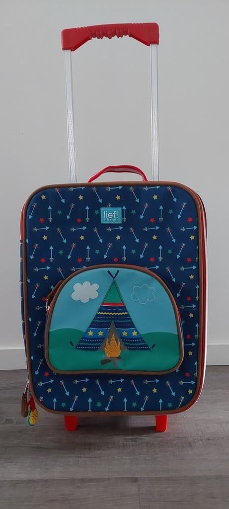 LIEF lifestyle trolley koffertje blauw, Ophalen of Verzenden, Zo goed als nieuw