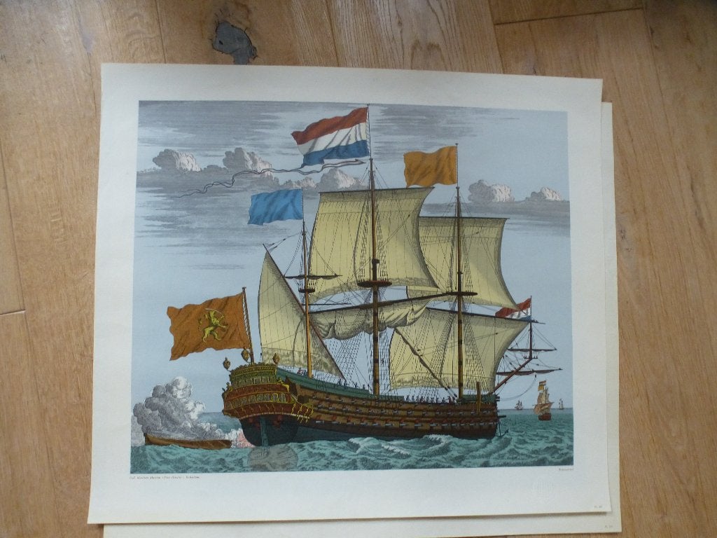 WEISSENBRUCH IMPRIMEUR DU ROI DRIEMASTER ZEILSCHIP, Verzenden