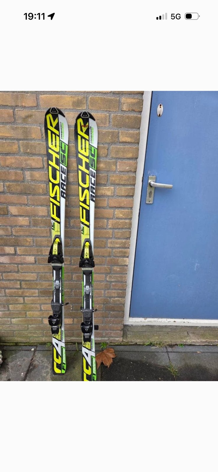Fischer Race SC Ski's - 160cm, Radius 12, Ophalen, 160 tot 180 cm, Fischer, Zo goed als nieuw