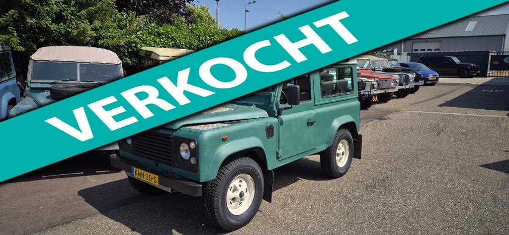 Land Rover 90 2.5 TD 90" County 1987, Auto's, 86 pk, Gebruikt, Overige modellen, 4 cilinders