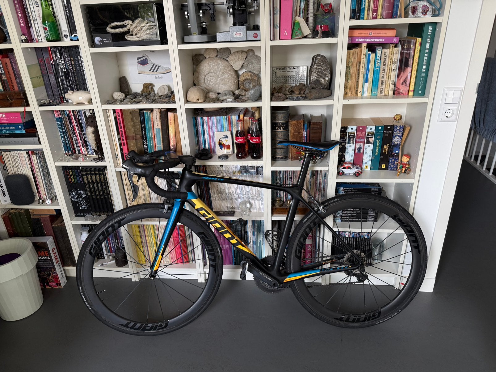 Giant tcr advanced pro 1 sl 2017 en tacx neo 2t met acc, Ophalen, Carbon, 49 tot 53 cm, Giant