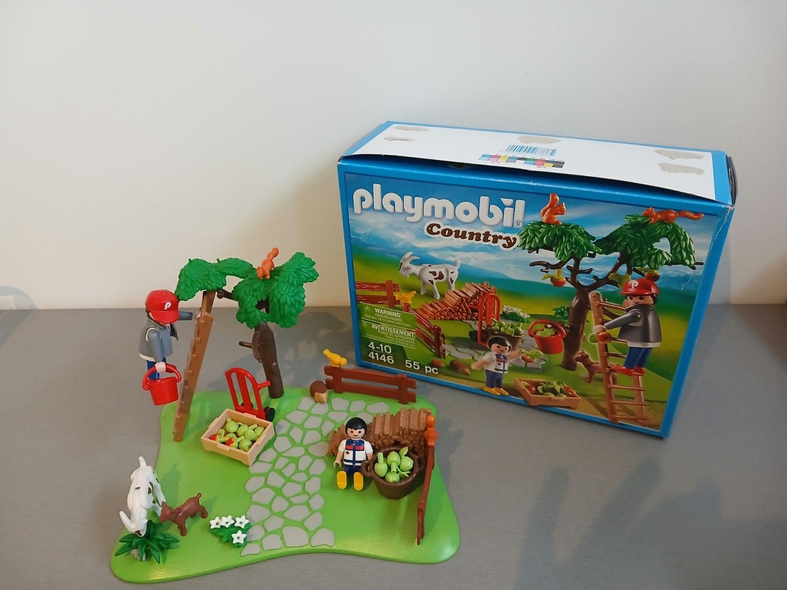 playmobil boerderij appelboom, Kinderen en Baby's, Gebruikt, Complete set, Overige typen, Ophalen of Verzenden