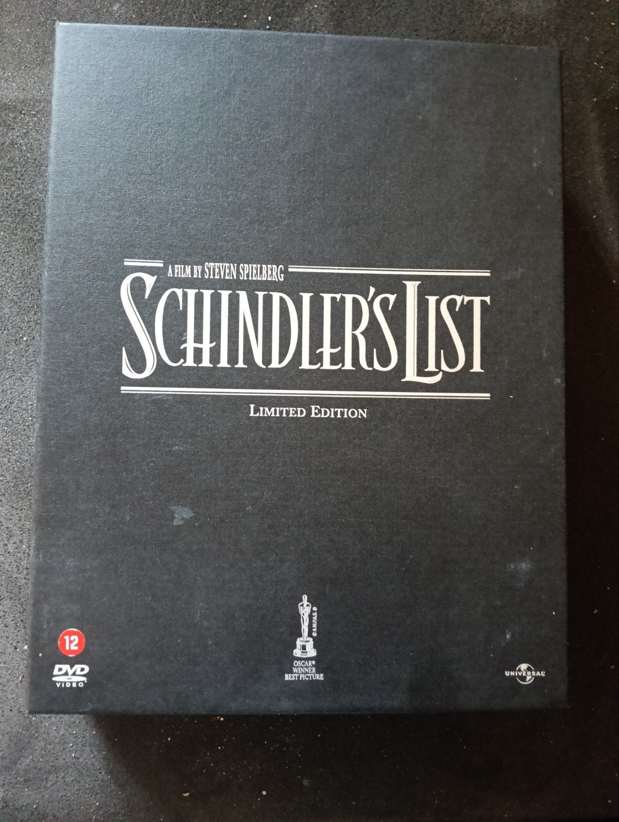 Schindler's List Limited Edition DVD Set met Extra's, Cd's en Dvd's, Ophalen of Verzenden, Zo goed als nieuw
