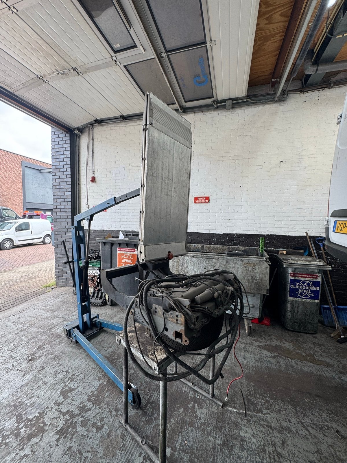 Dhollandia laadklep voor bedrijfsauto / van, Ophalen of Verzenden, Gebruikt, Achter, Universele onderdelen