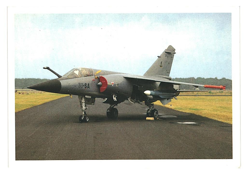 36164 Vliegtuigen Staaljager Dassault Mirage  Onbeschreven, Verzamelen, Ophalen of Verzenden, 1960 tot 1980, Ongelopen, Voertuig