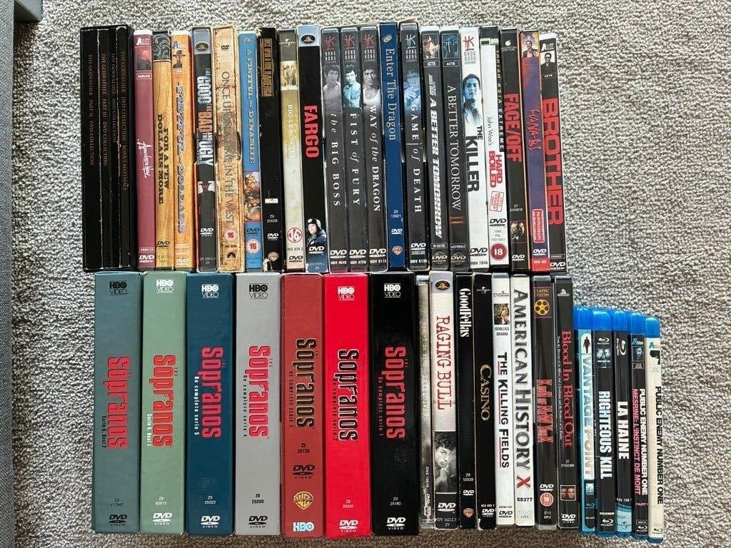 DVD & Blu-ray partij – Sopranos complete serie + films, Ophalen, Gebruikt, Vanaf 16 jaar, Boxset
