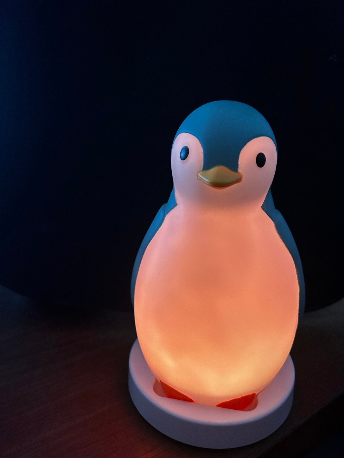 Zazu Slaaptrainer/Nachtlampje Pinguïn, Ophalen of Verzenden, Zo goed als nieuw, Meerkleurig, Lamp