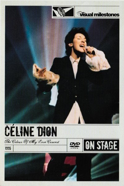 Céline Dion – The Colour Of My Love Concert dvd, Engels, Alle leeftijden, Ophalen of Verzenden, Zo goed als nieuw
