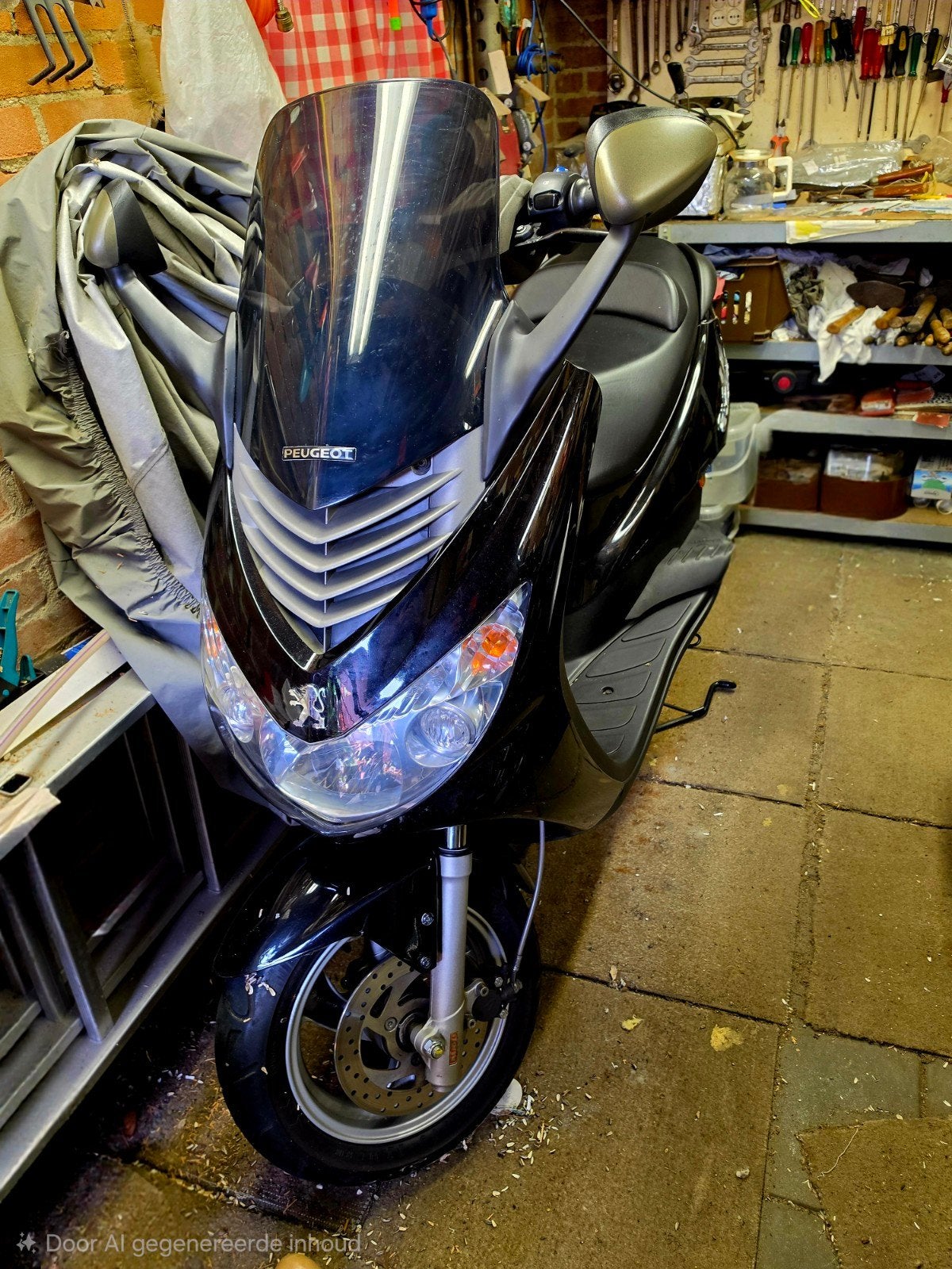 Peugeot Elystar 50 Advange 2-takt te koop, Ophalen, Gebruikt, Overige modellen, Maximaal 45 km/u