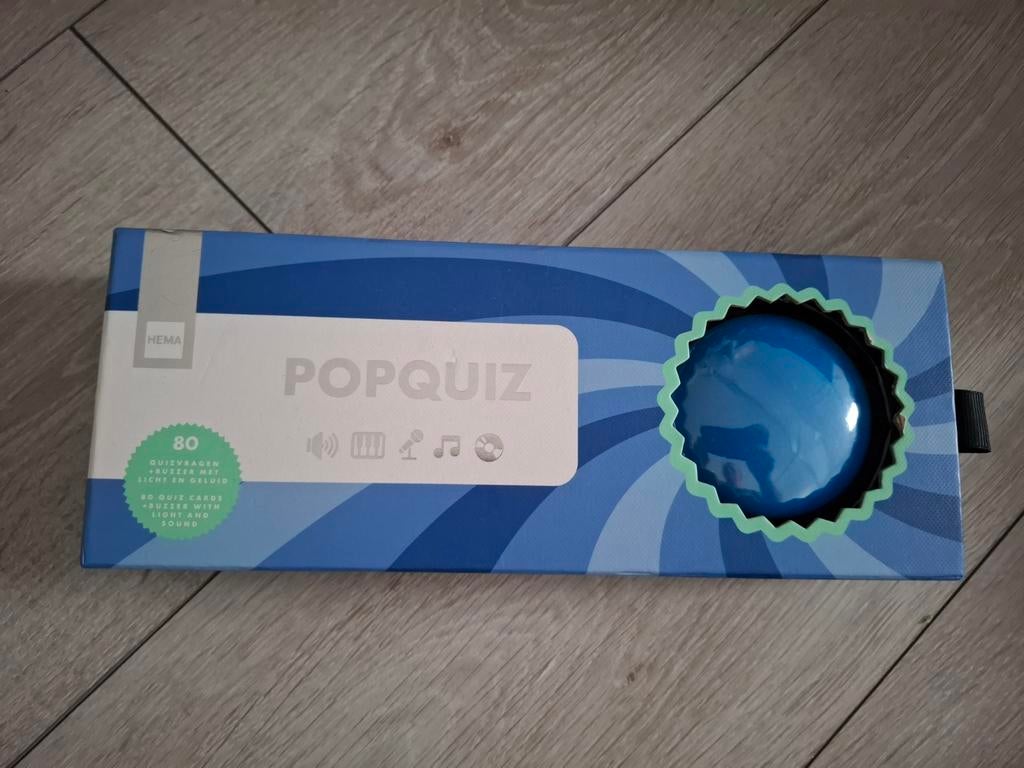 Hema Popquiz met buzzer, Ophalen of Verzenden, Nieuw