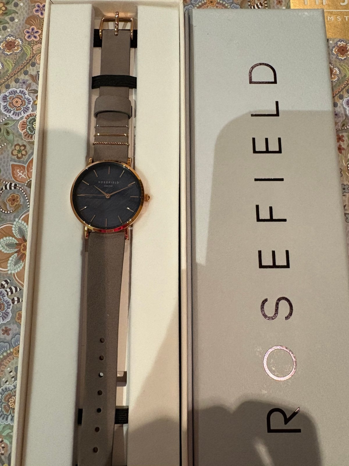 Rosefield horloge nieuw!, Staal, Polshorloge, Nieuw, Ophalen