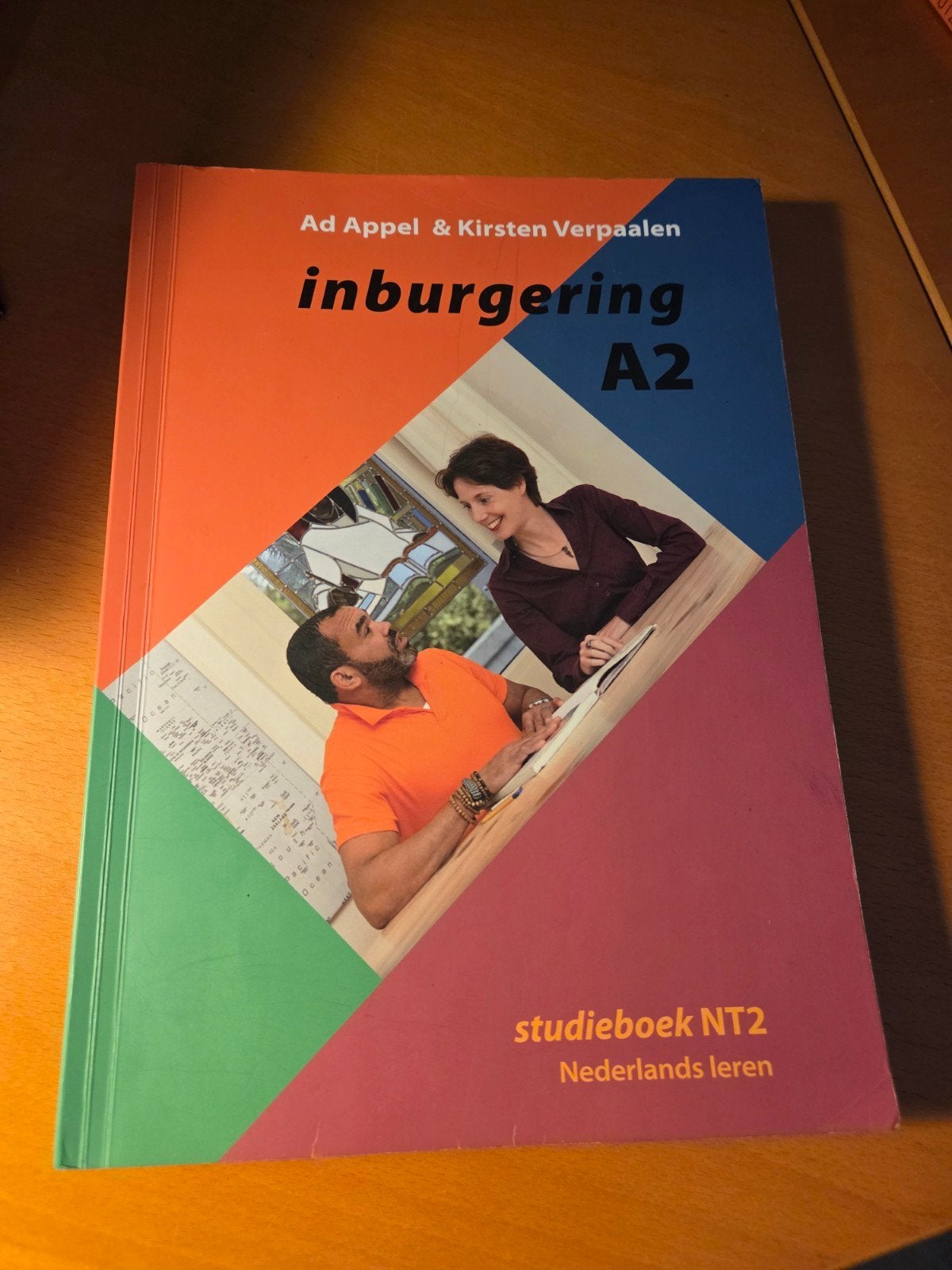 Inburgering A2 - Studieboek NT2 Nederlands leren, Non-fictie, Nederlands, Ophalen of Verzenden, Ad Appel & Kirsten Verpaalen