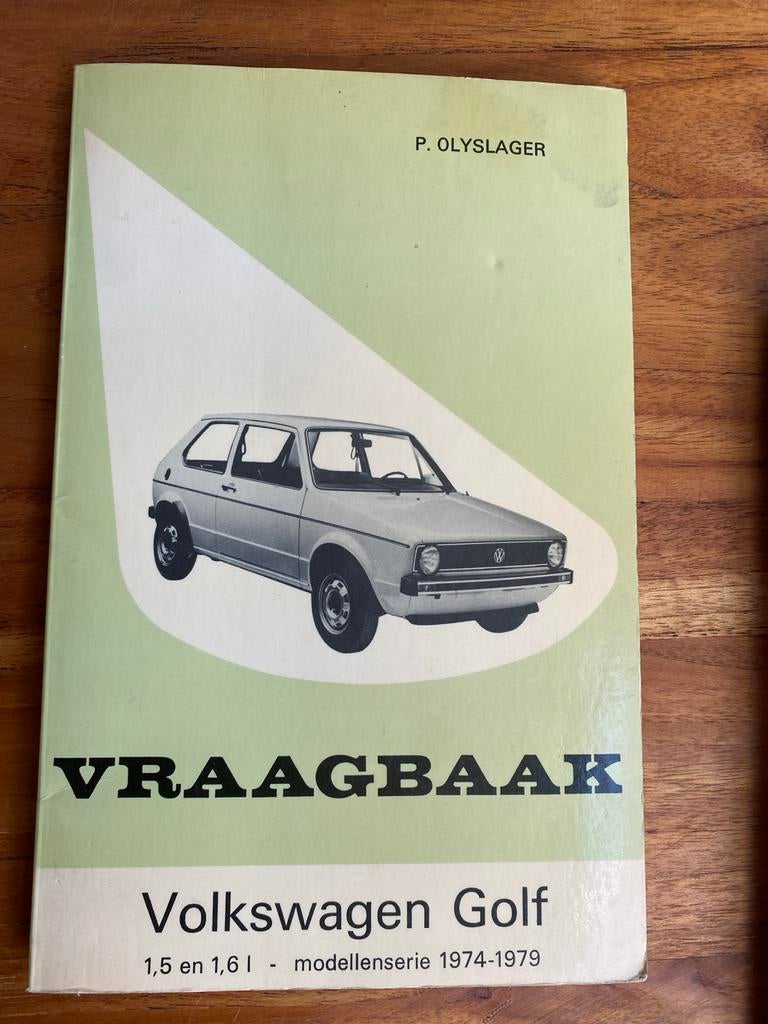 Vraagbaak Volkswagen Golf 1,5 en 1,6 l (1974-1979), Ophalen of Verzenden, Gelezen, Volkswagen