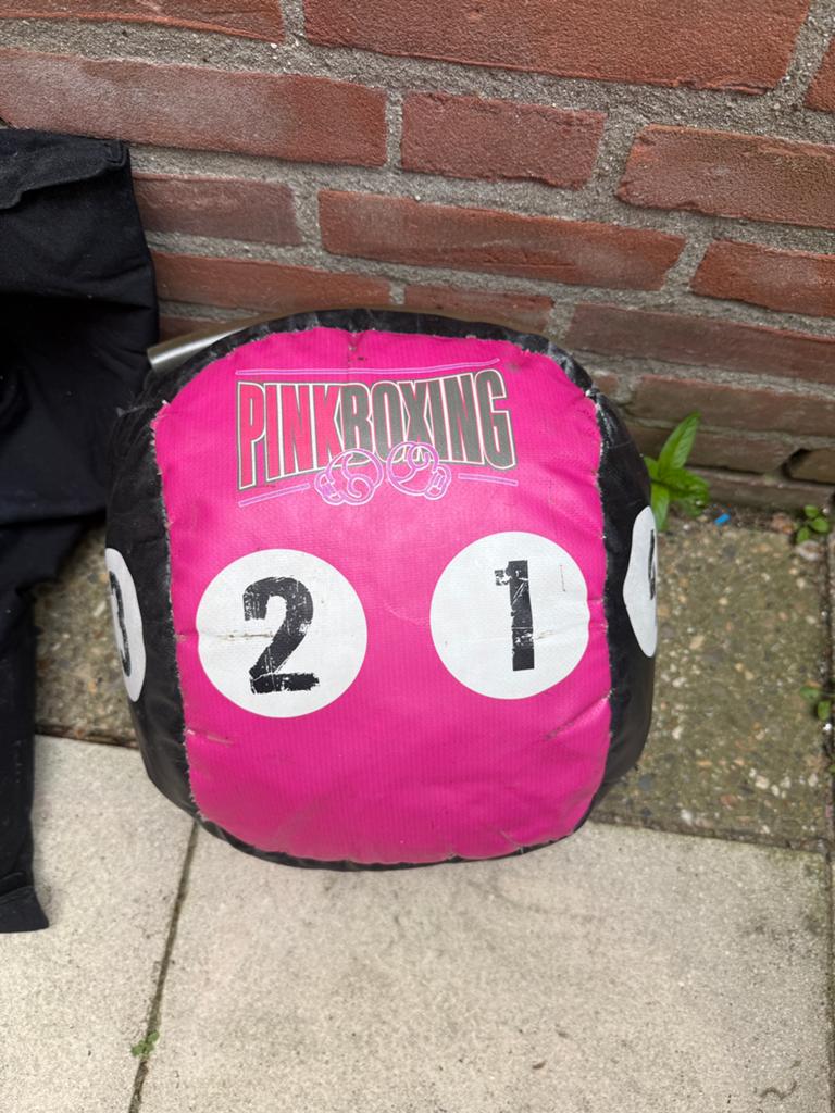 Pink Boxing Boksbal - Ideaal voor training, Ophalen, Gebruikt, Boksbal