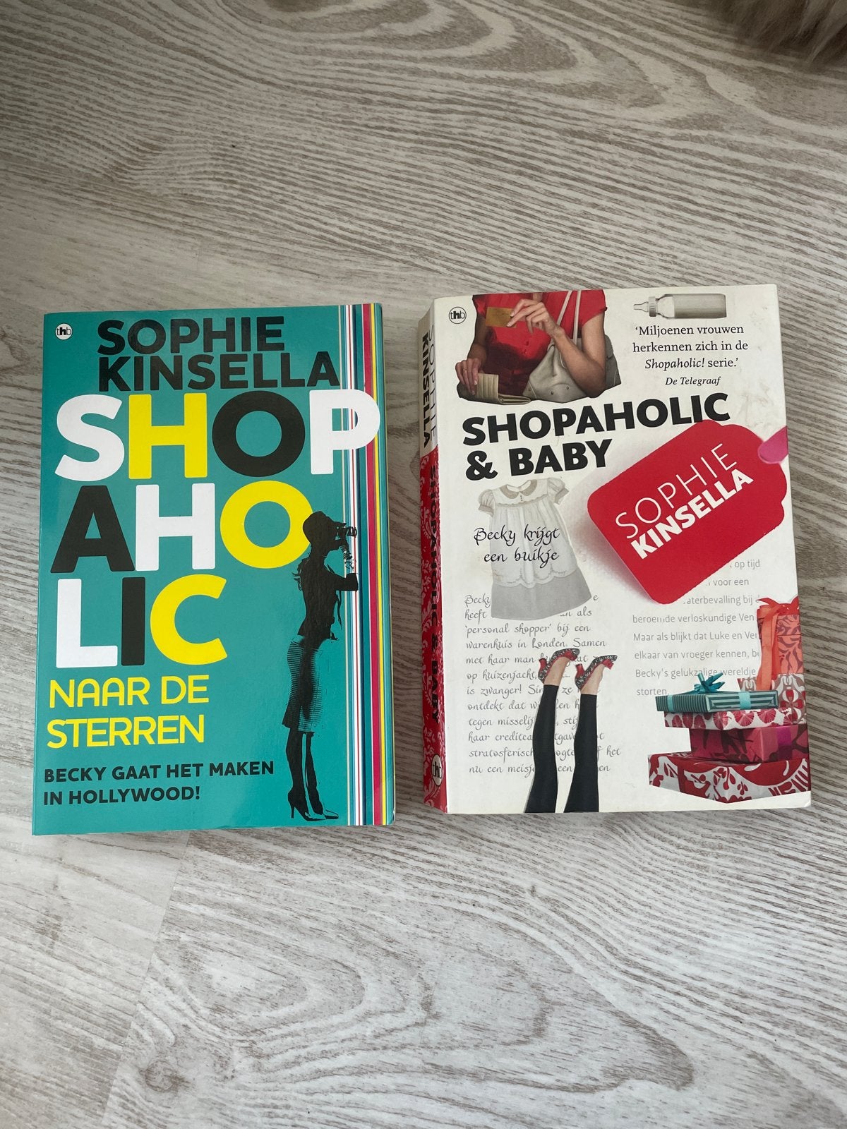 Shopaholic boeken Sophie Kinsella - Naar de Sterren & Baby, Boeken, Ophalen of Verzenden, Gelezen, Nederland