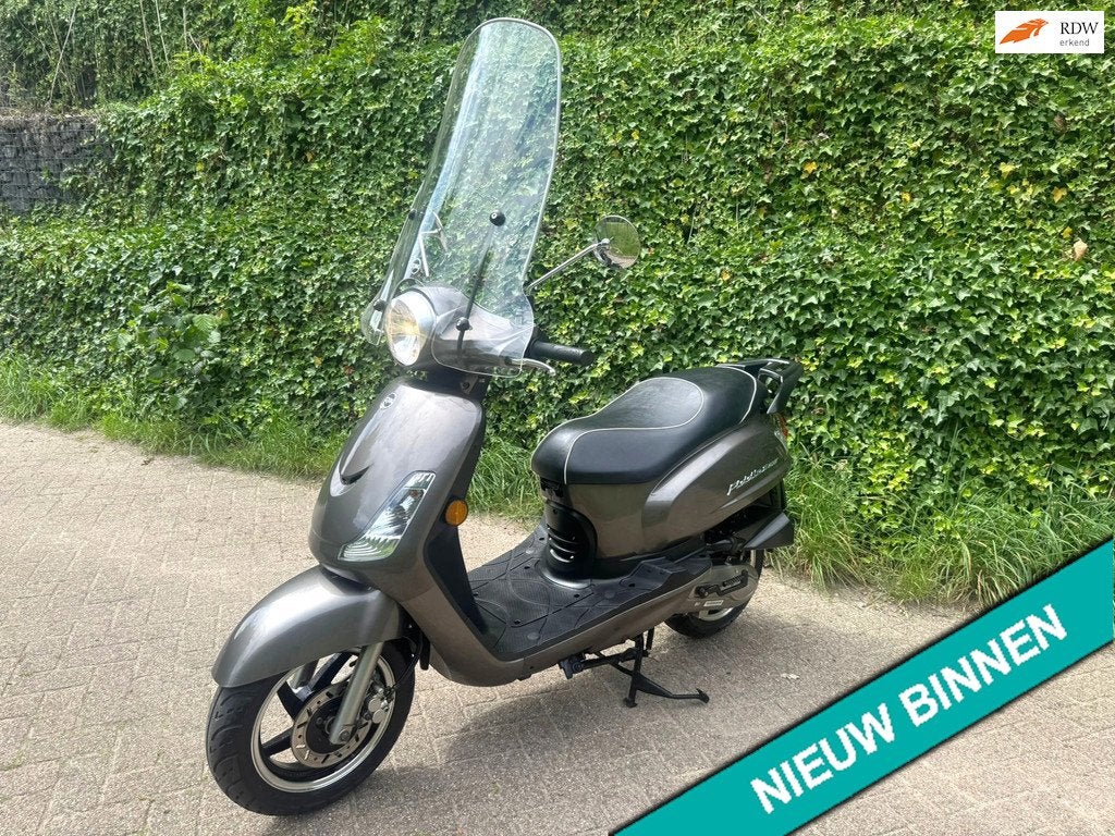 SYM Fiddle 2 45 km E4 Scooter Windscherm BETAAL met in3, Fietsen en Brommers, Scooters | SYM, 49 cc, S, Benzine, Fiddle