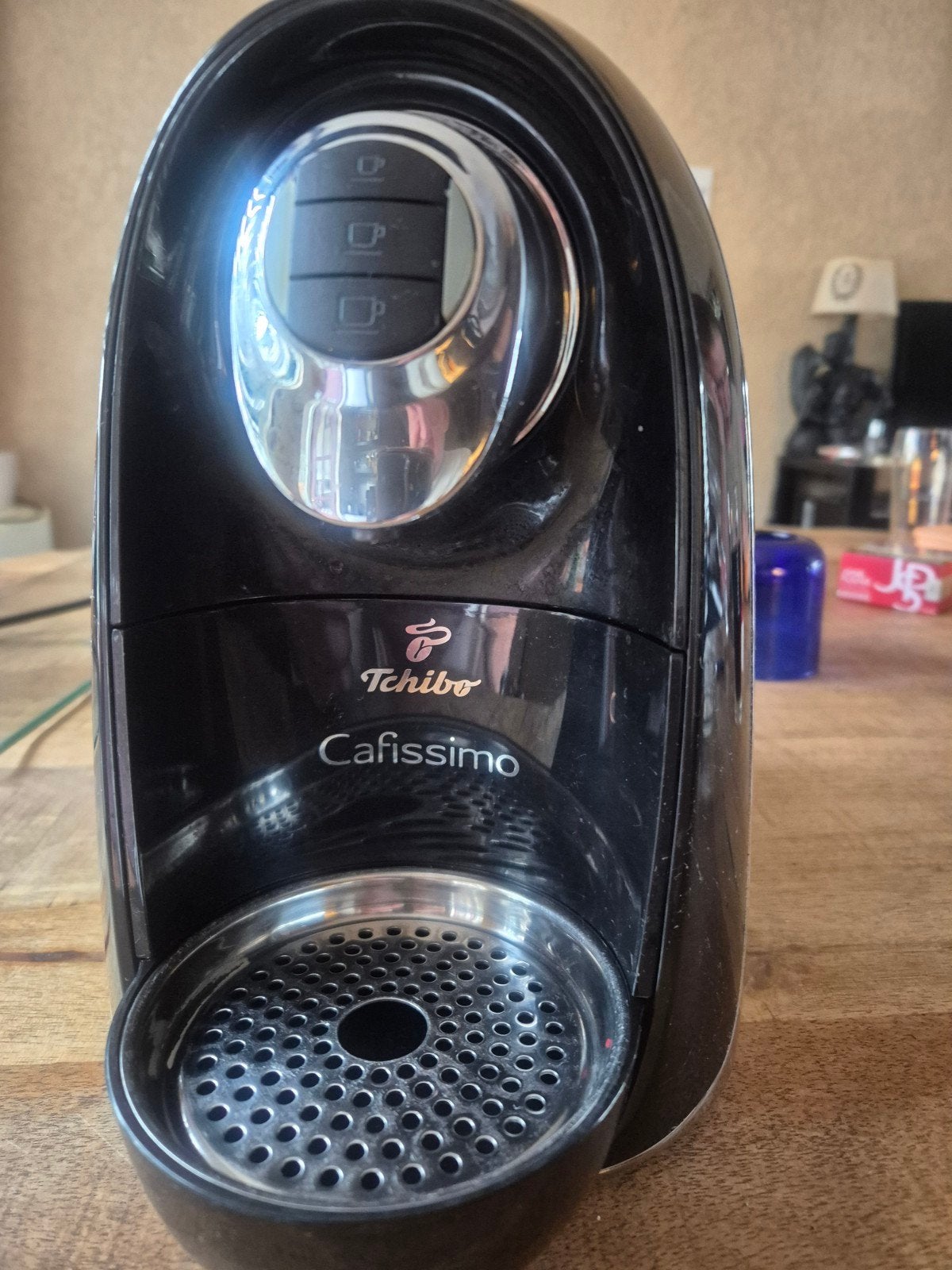 Tchibo Cafissimo capsulemachine - Zwart, Ophalen, Gebruikt, Koffiemachine, Koffiepads en cups