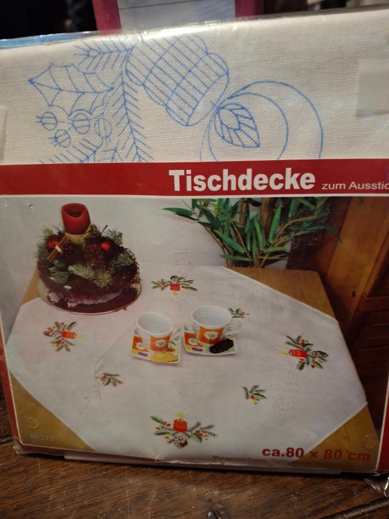 Tafelkleed  - kerst, Ophalen of Verzenden, Nieuw, Borduurpakket