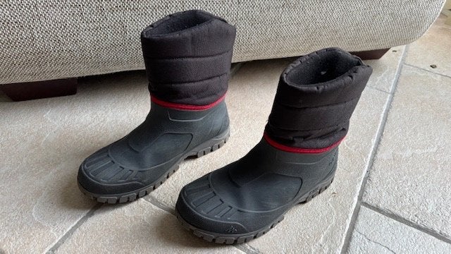 Warme waterdichte snowboots heren maat 38/39, sneeuwlaarzen, Ophalen of Verzenden, Gedragen, Overige kleuren, Boots