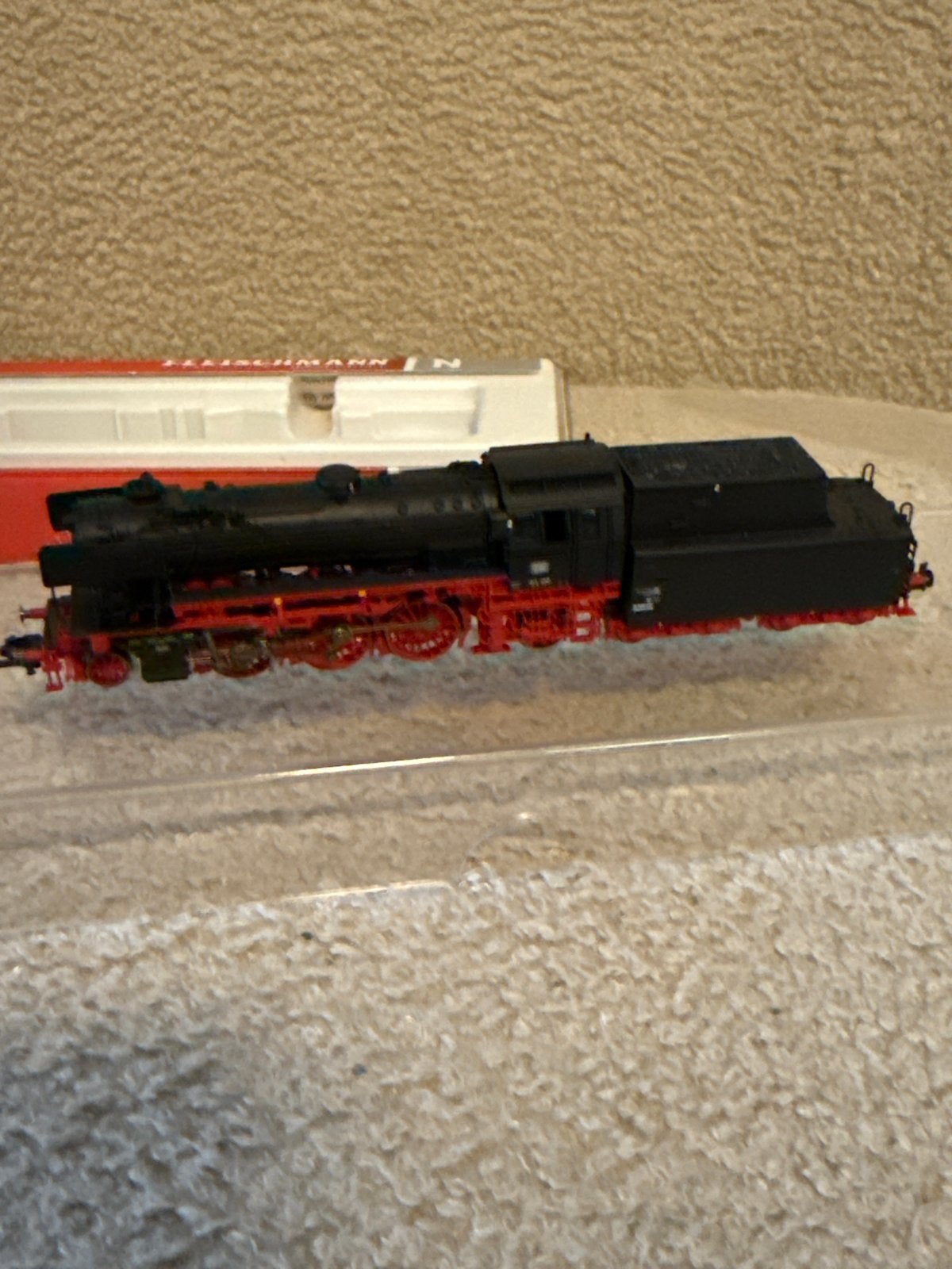 Fleischmann N Stoomlocomotief BR 23 DB, Ophalen of Verzenden, Zo goed als nieuw, Locomotief, Fleischmann