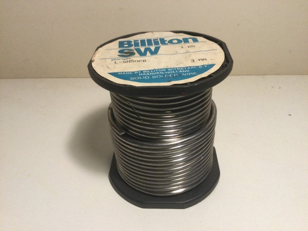 Soldeer tin, Billiton SW, 3mm,, Ophalen of Verzenden, Nieuw