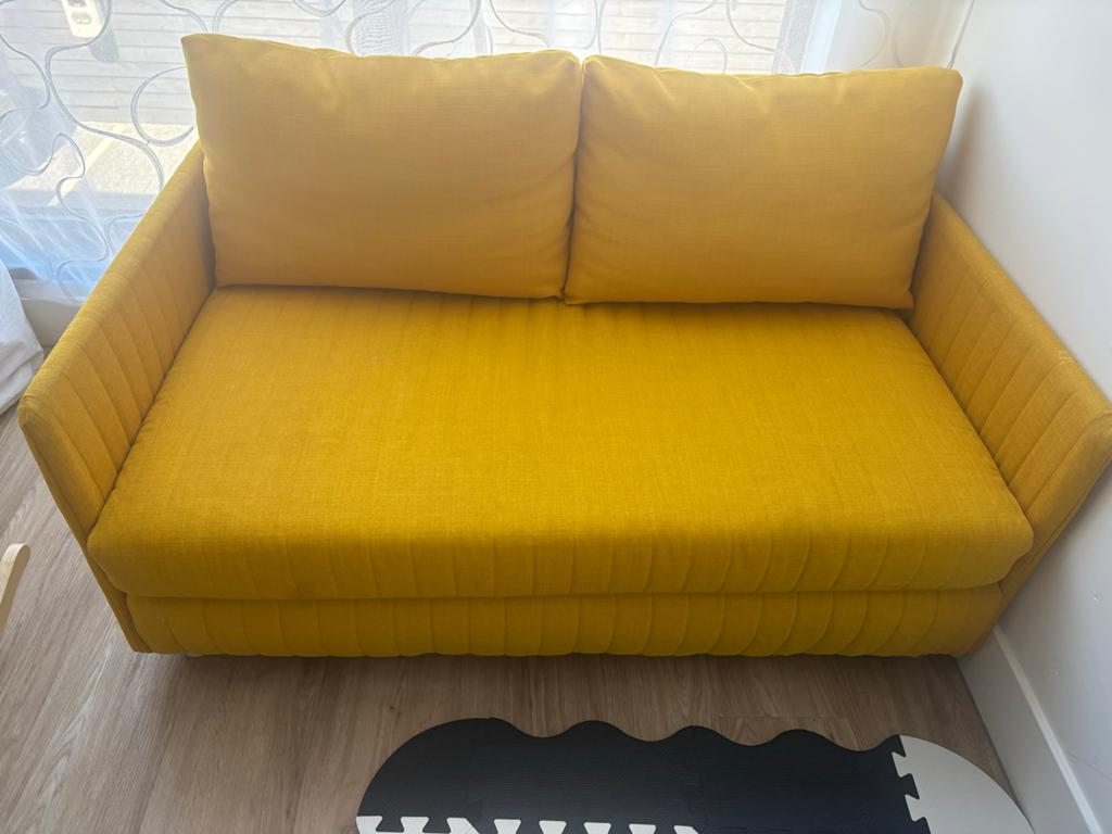 Bank Ikea, Ophalen, 150 tot 200 cm, Tweepersoons, 75 tot 100 cm