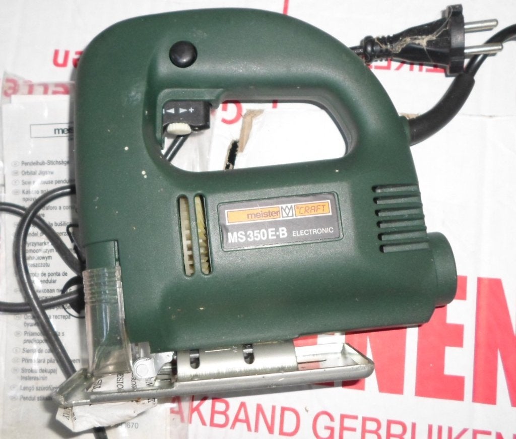 Meister Kraft MS 350 E-B, Ophalen, Meister Craft, Zo goed als nieuw, 1200 watt of meer