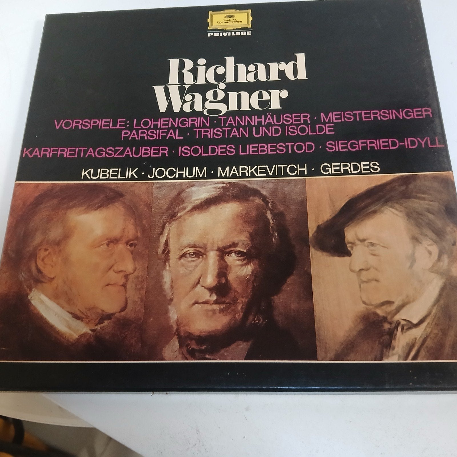 Richard Wagner - Vorspiele, Karfreitagszauber, Siegfried-Id, LP, Gebruikt, Overige componisten, Ophalen of Verzenden
