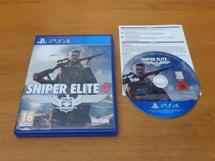 PS4 | SNIPER ELITE 4, Spelcomputers en Games, Games | Sony PlayStation 4, Gebruikt, Platform, 1 speler, Vanaf 16 jaar, Ophalen of Verzenden
