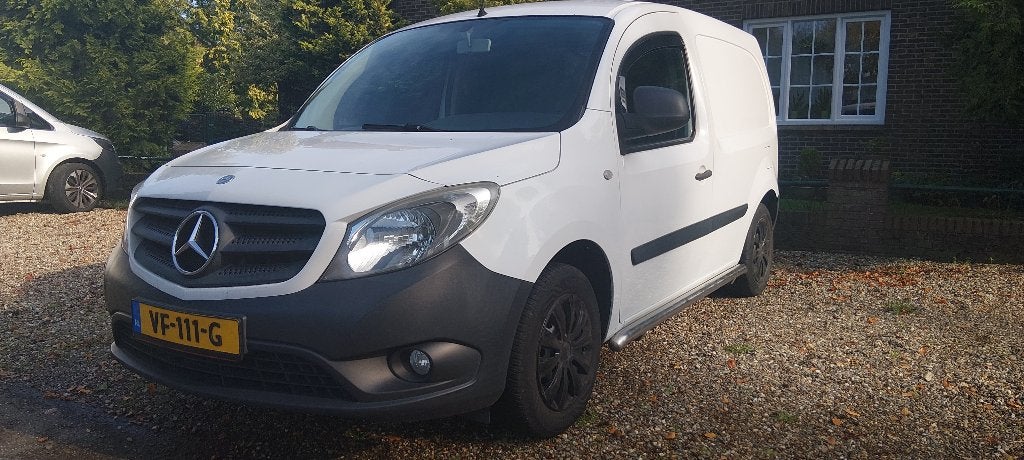 MB Citan 108 CDI, cruisecontrol, airco, Euro 5, Stof, 74 pk, Zwart